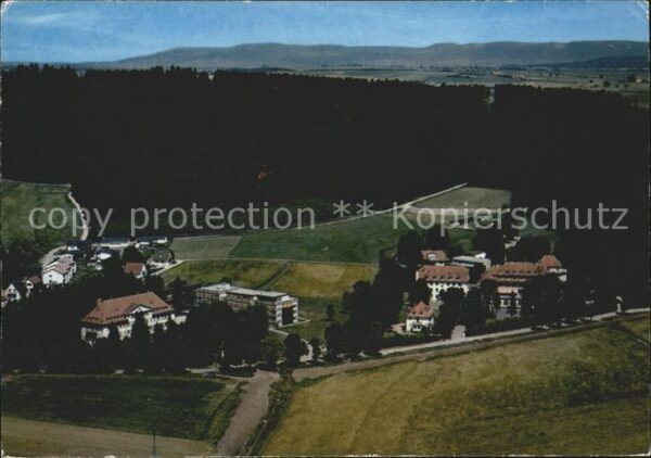 Bad Duerrheim Fliegeraufnahme Kindersanatorium Luisen