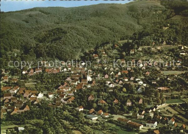 Alsbach Bergstrasse Fliegeraufnahme