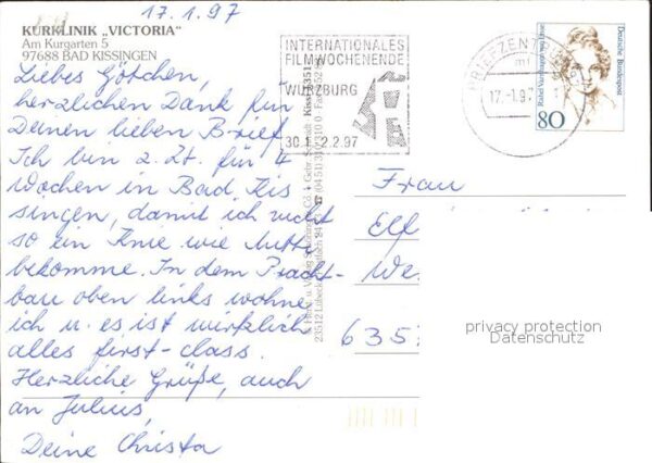 Bad Kissingen Kurklinik Victoria – Bild 2