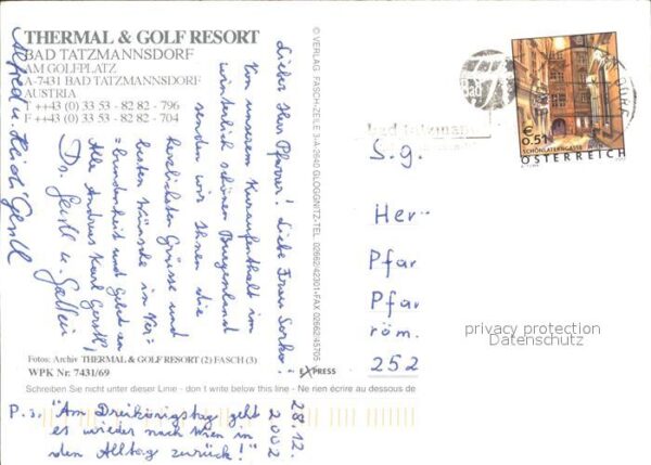 Bad Tatzmannsdorf Burgenland Thermal und Golf Resort – Bild 2
