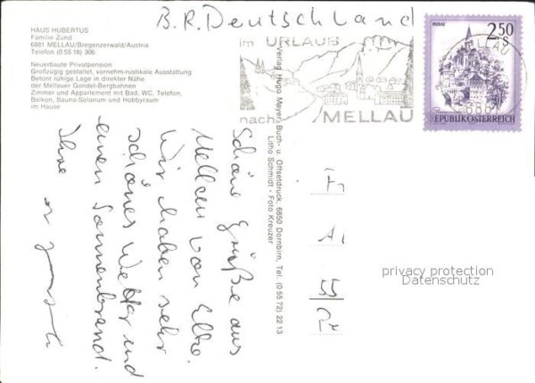 Mellau Vorarlberg Haus Hubertus – Bild 2