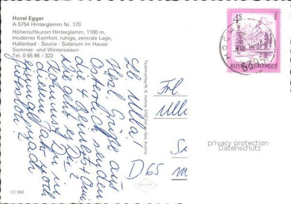 Hinterglemm Saalbach Hotel Egger – Bild 2