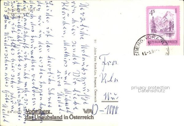 Sulzberg Vorarlberg Fliegeraufnahme – Bild 2