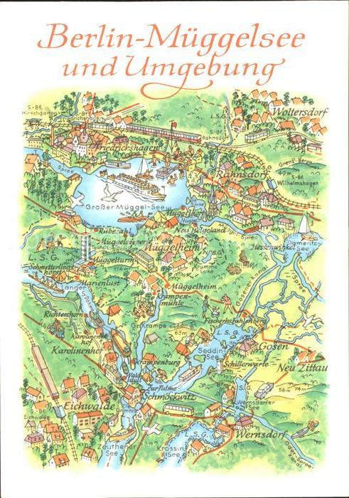 Berlin Müggelsee und Umgebung
