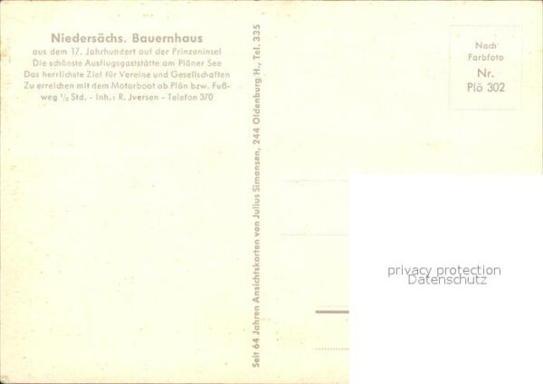 Ploen See Niedersächsisches Bauernhaus – Bild 2