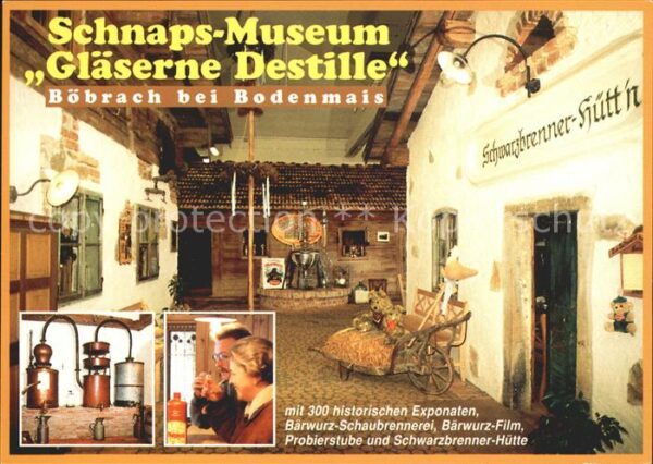 Boebrach Schnaps Museum Gläserne Destille