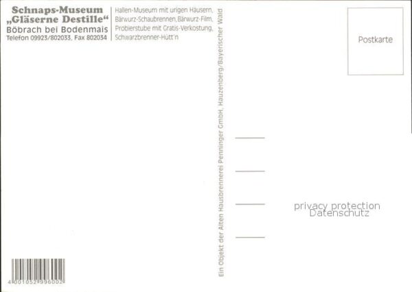 Boebrach Schnaps Museum Gläserne Destille – Bild 2