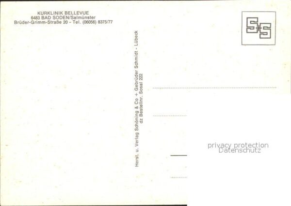 Bad Soden-Salmuenster Kurklinik Bellevue – Bild 2