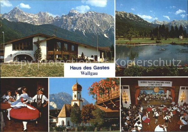 Wallgau Haus des Gastes KurparkLesesaal Kegelba