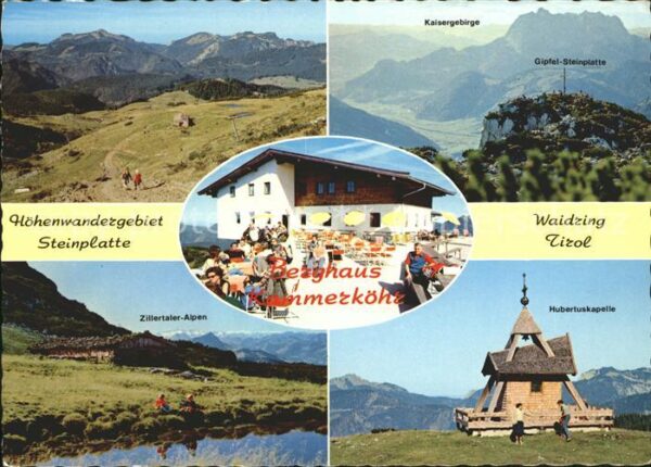 Waidring Tirol Höhenwandergebiet Steinplatte