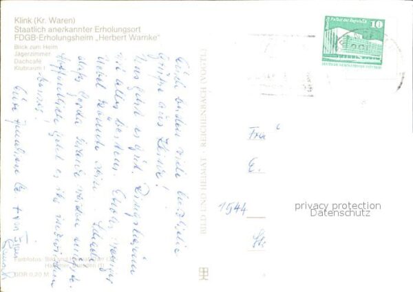 Waren Klink Erholungsheim Herbert Warnke – Bild 2