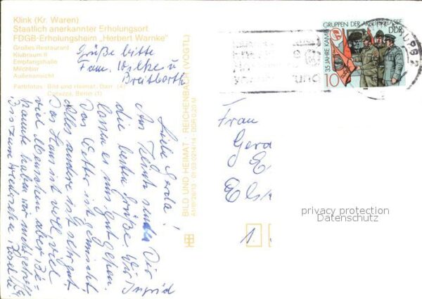 Waren Klink Erholungsheim Herbert Warnke Grosses Re – Bild 2