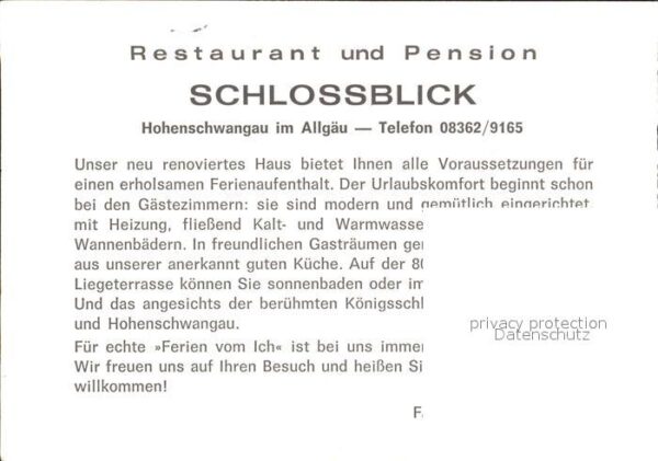 Hohenschwangau Restaurant und Pension Schlossblick – Bild 2