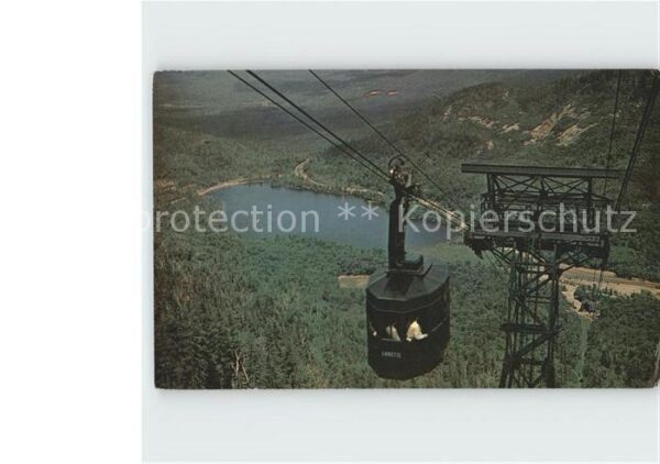 Franconia New Hampshire Cannon Mountain Aerial Tramway
