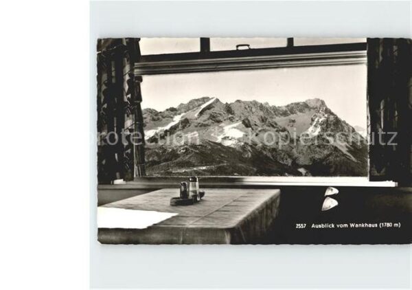 Garmisch-Partenkirchen Ausblick vom Wankhaus