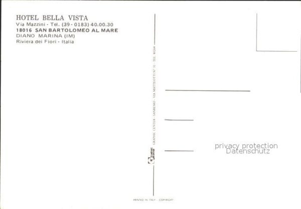 San Bartolomeo al Mare Hotel Bella Vista – Bild 2