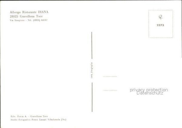 Gravellona Toce Albergo Ristorante Diana – Bild 2