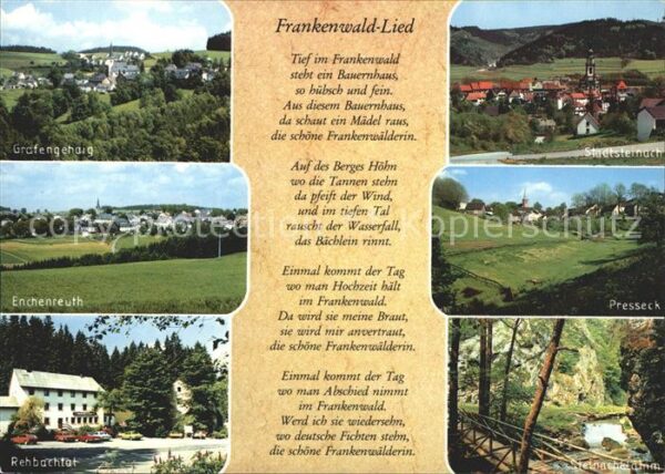 Grafengehaig Frankenwald Lied Stadtsteinach Presseck