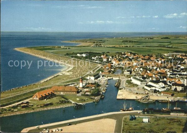 Buesum Nordseebad Fliegeraufnahme