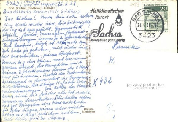 Bad Sachsa Harz Fliegeraufnahme – Bild 2