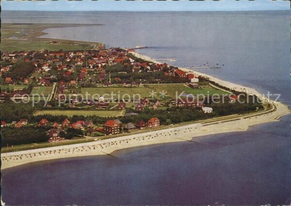 Wyk Foehr Fliegeraufnahme Südstrand