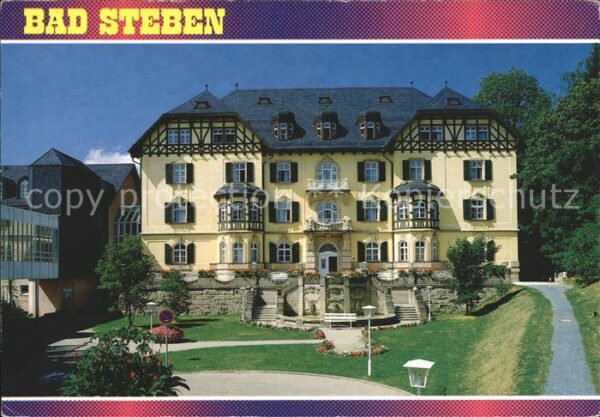 Bad Steben Sanatorium Zum Parkschlösschen