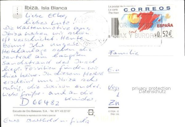 Ibiza Islas Baleares Aparthotel Garbi Playa Bossa – Bild 2