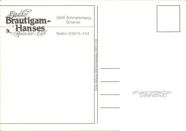 Schmallenberg Brautigam Hanses Gasthof – Bild 2