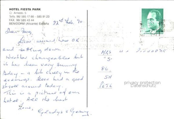 Benidorm Hotel Fiesta Park – Bild 2