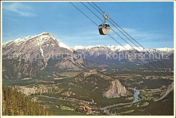 Banff Canada Canadian Rockies Cascade Mountain