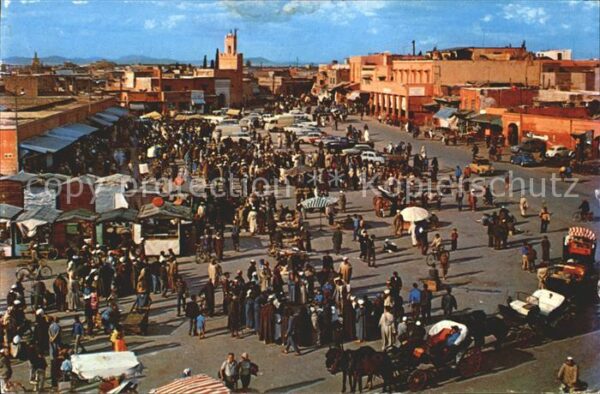 Marrakech Marrakesch Place Djamaa El Fna