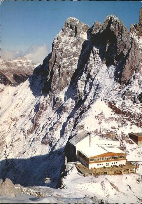 Mittenwald Bayern Karwendelbahn Bergstation Karwendelgebi