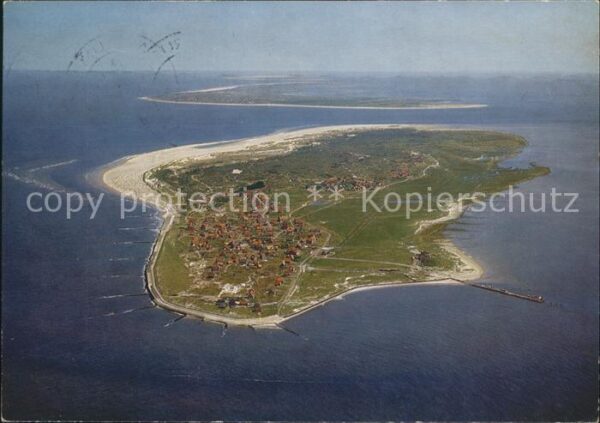 Baltrum Nordseebad Fliegeraufnahme
