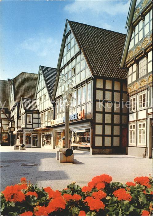 Bad Salzuflen Fussgängerzone Langestrasse Ackerbürger
