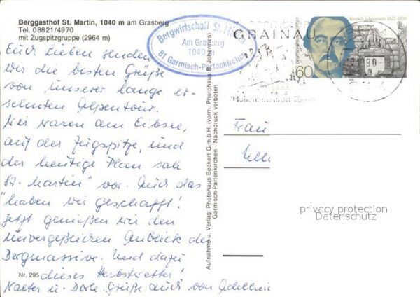 Garmisch-Partenkirchen Berggasthof St Martin Grasberg Zugspitz – Bild 2