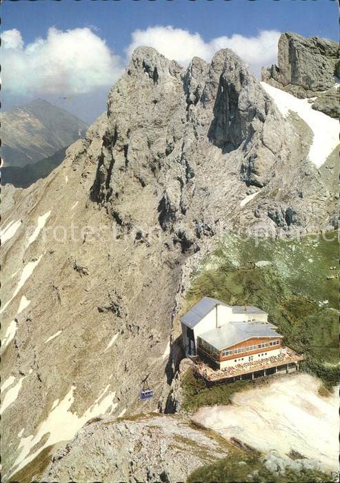 Mittenwald Bayern Karwendelbahn Bergstation Karwendelgebi