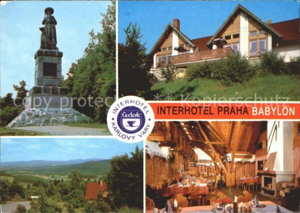 Praha Prahy Prague Interhotel Babylon
