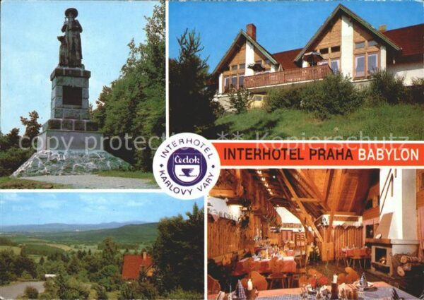 Praha Prahy Prague Interhotel Babylon
