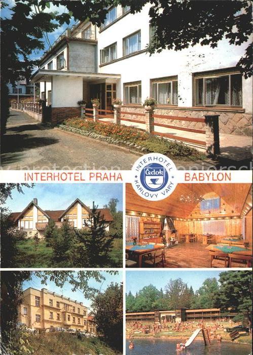 Praha Prahy Prague Interhotel Babylon