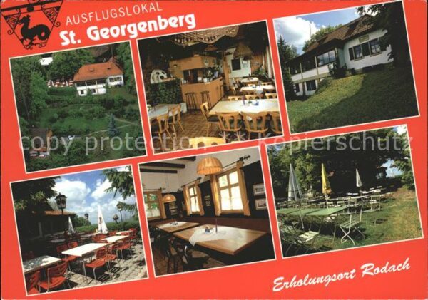Rodach Bad Ausflugslokal St Georgenberg