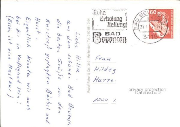 Bad Bevensen Haus der Fürst Donnersmarck Stiftung – Bild 2