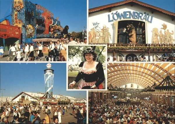 Muenchen Volksfest Bayerischen König Ludwig I Lö