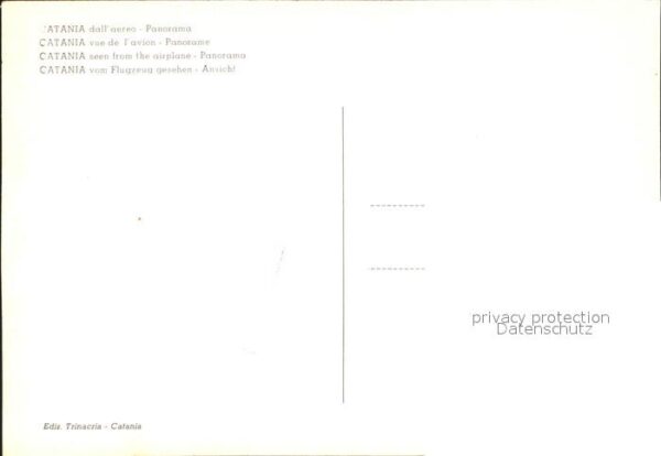 Catania Fliegeraufnahme – Bild 2
