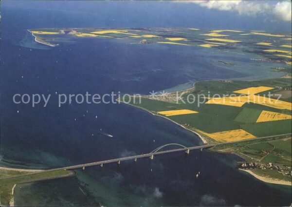 Fehmarnsund Brücke Fliegeraufnahme
