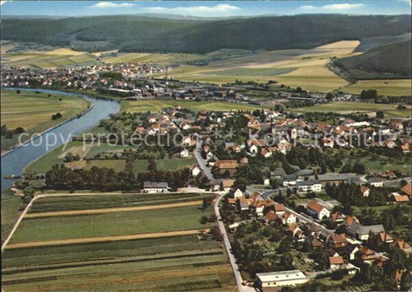 Lippoldsberg Fliegeraufnahme