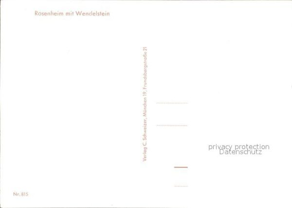 Rosenheim Bayern Innbrücke Wendelstein – Bild 2