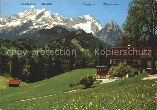 Garmisch-Partenkirchen Berggasthof Gschwandtnerbauer Hochblass