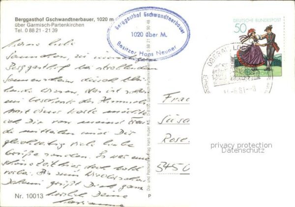 Garmisch-Partenkirchen Berggasthof Gschwandtnerbauer Hochblass – Bild 2