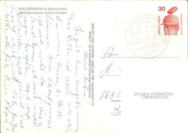 Bad Duerrheim Fliegeraufnahme – Bild 2