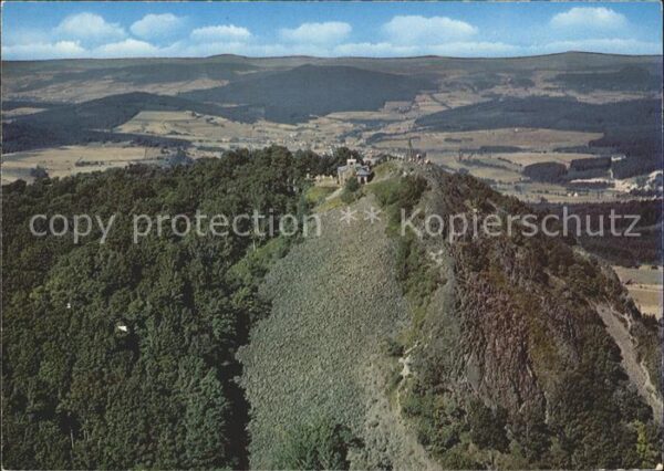 Milseburg Naturpark Fliegeraufnahme